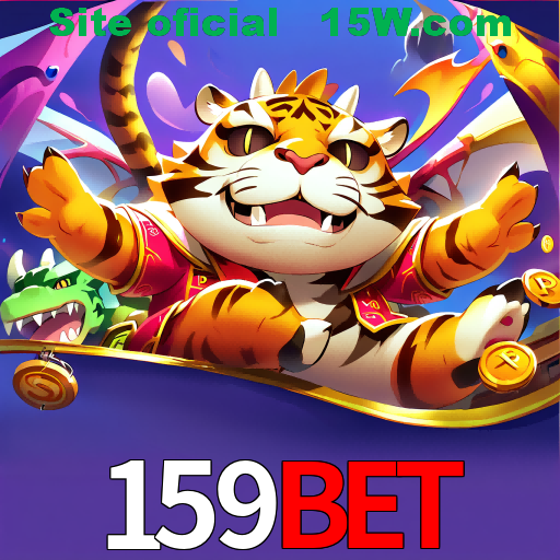 Imagem promocional da 159bet mostrando a plataforma e suas vantagens